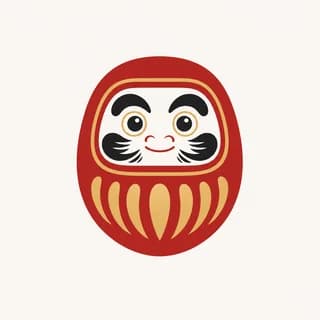 起福堂のだるま